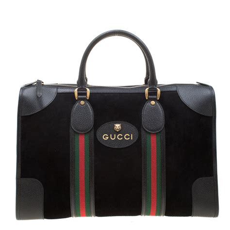 multicolored gucci bag|black suede gucci bag.